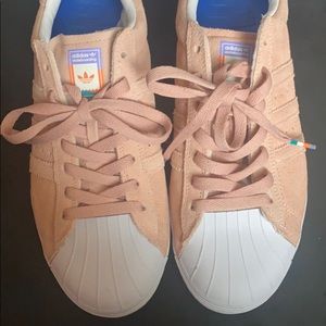 Adidas Baby Pink Skate Sneaks